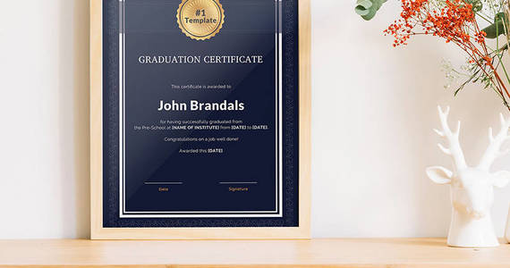 Box graduation certificate template 68042 original