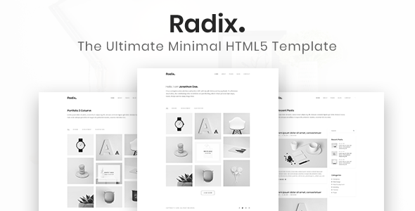 Radix preview.  large preview