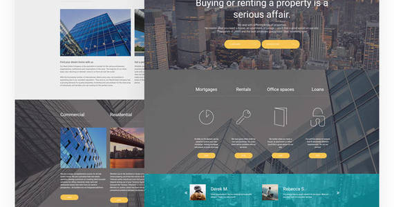 Box real estate responsive joomla template 62160 original