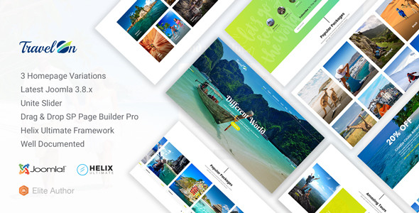 Travelon theme preview.  large preview