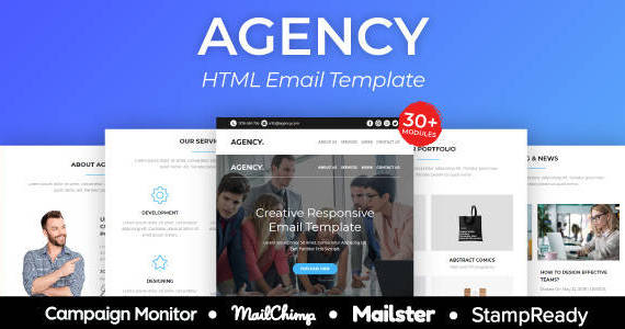 Box 01 agency theme preview.  large preview