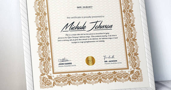 Box 1692616 1534506454883 certificate template golden light version main image