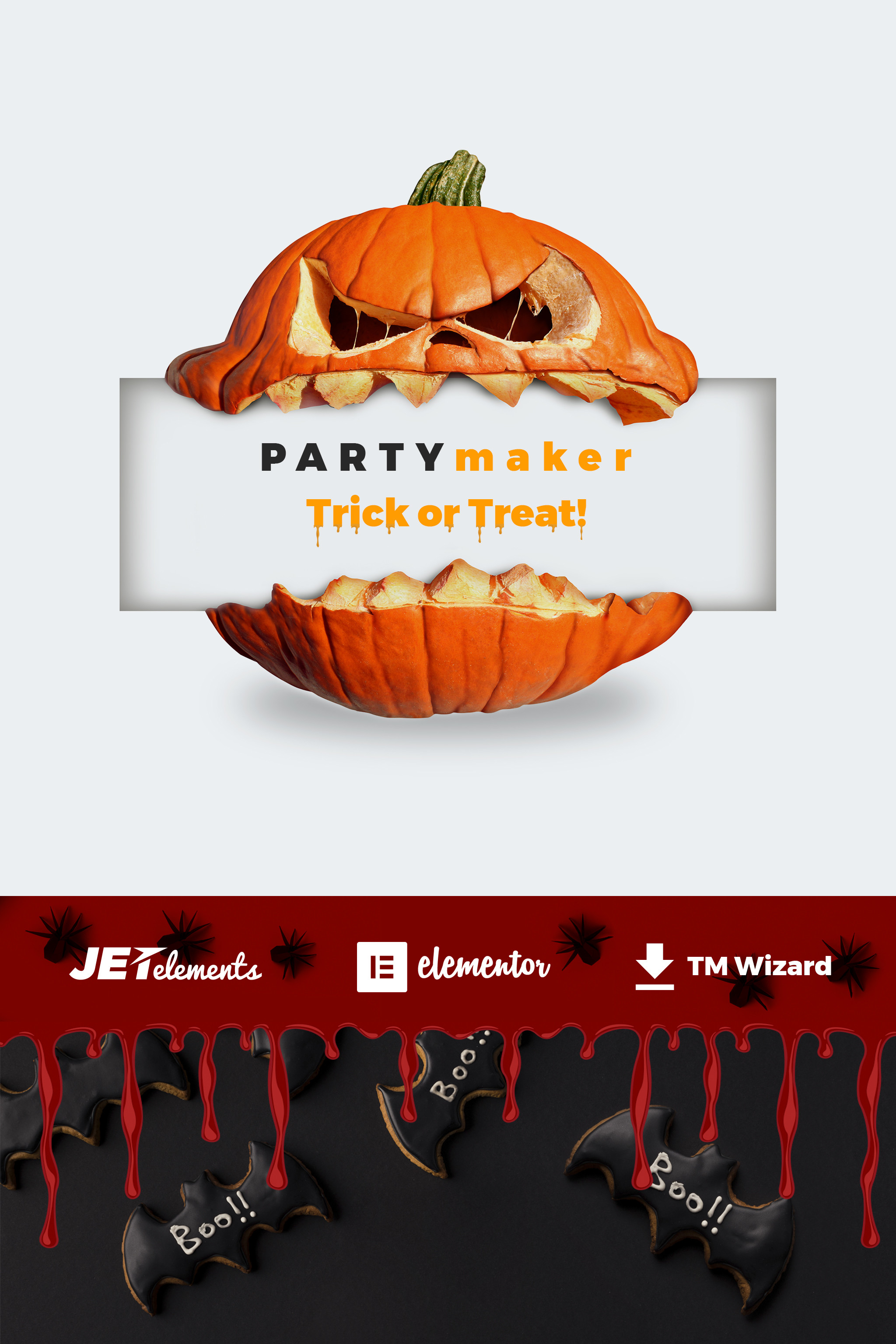 Partymaker halloween party wordpress theme 65776 original