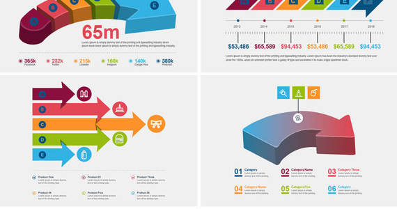 Box 3d 20business 20arrow 20direction 20process 20infographic 20design 20layout 20free 20download main 20image