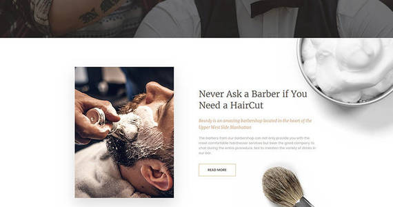 Box beardy hair care  hair styling moto cms 3 template 63476 original