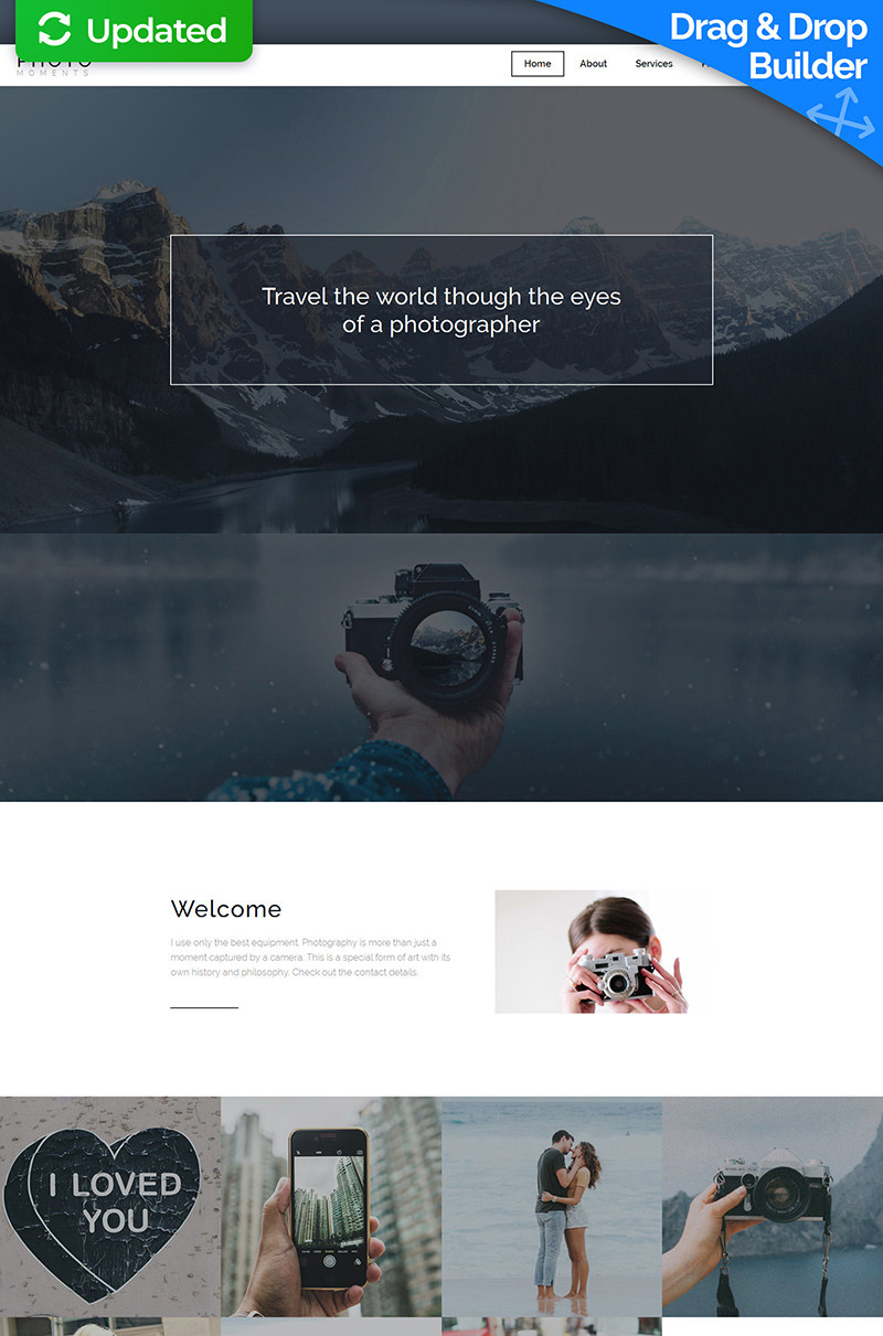 Photo moments responsive photo gallery template 59494 original