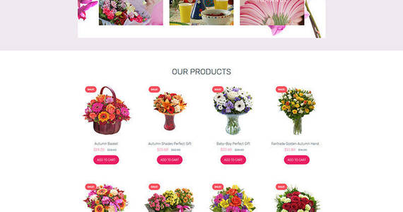 Box flower shop responsive motocms ecommerce template 63718 original