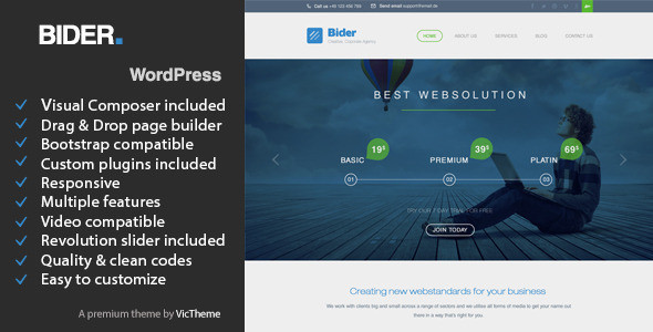 Themeforest preview wp.  large preview