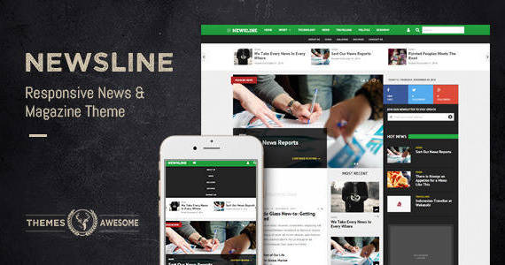 Box newsline feature themeforest.  large preview