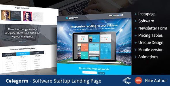 01 instapage landing template app software.  large preview