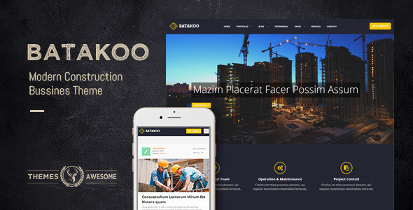 Batakoo feature themeforest.  large preview
