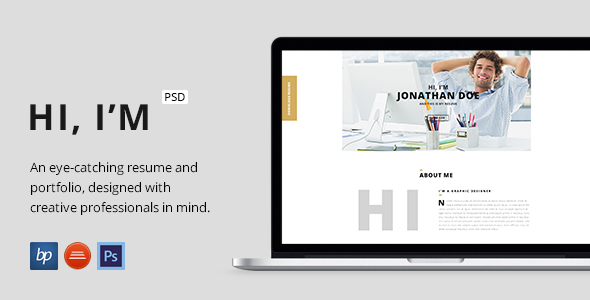 00 hi im resume psd preview 590.  large preview