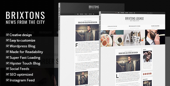 Brixton wordpress theme featured 1.  large preview