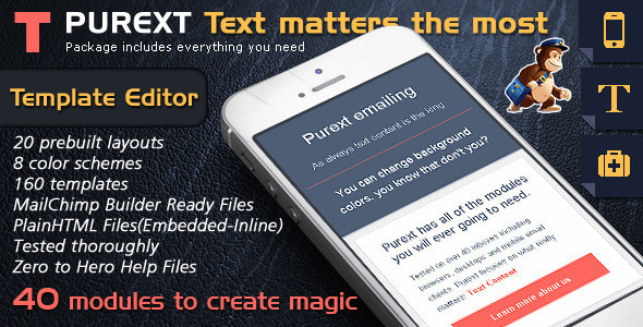 01 preview responsive email template builder text mail.  large preview