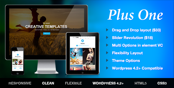 Plusone preview wp.  large preview