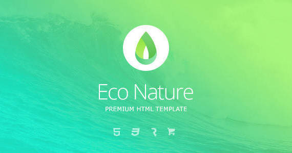 Box eco nature html preview.  large preview
